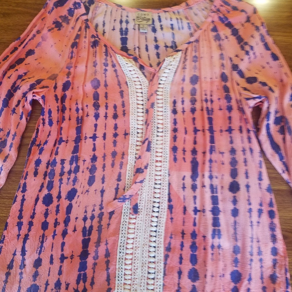 COMO Vintage peasant blouse